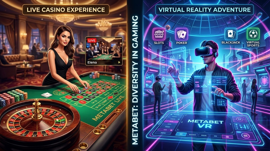 Ruleta en vivo Metabet junto a experiencia de juego virtual